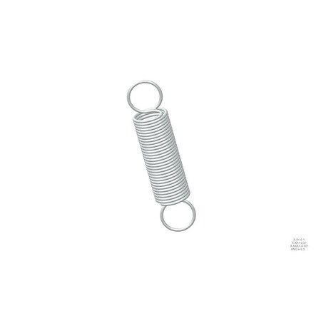 Approved Vendor Extension Spring, O=1.000, L= 4.50, W= .085 G109967126
